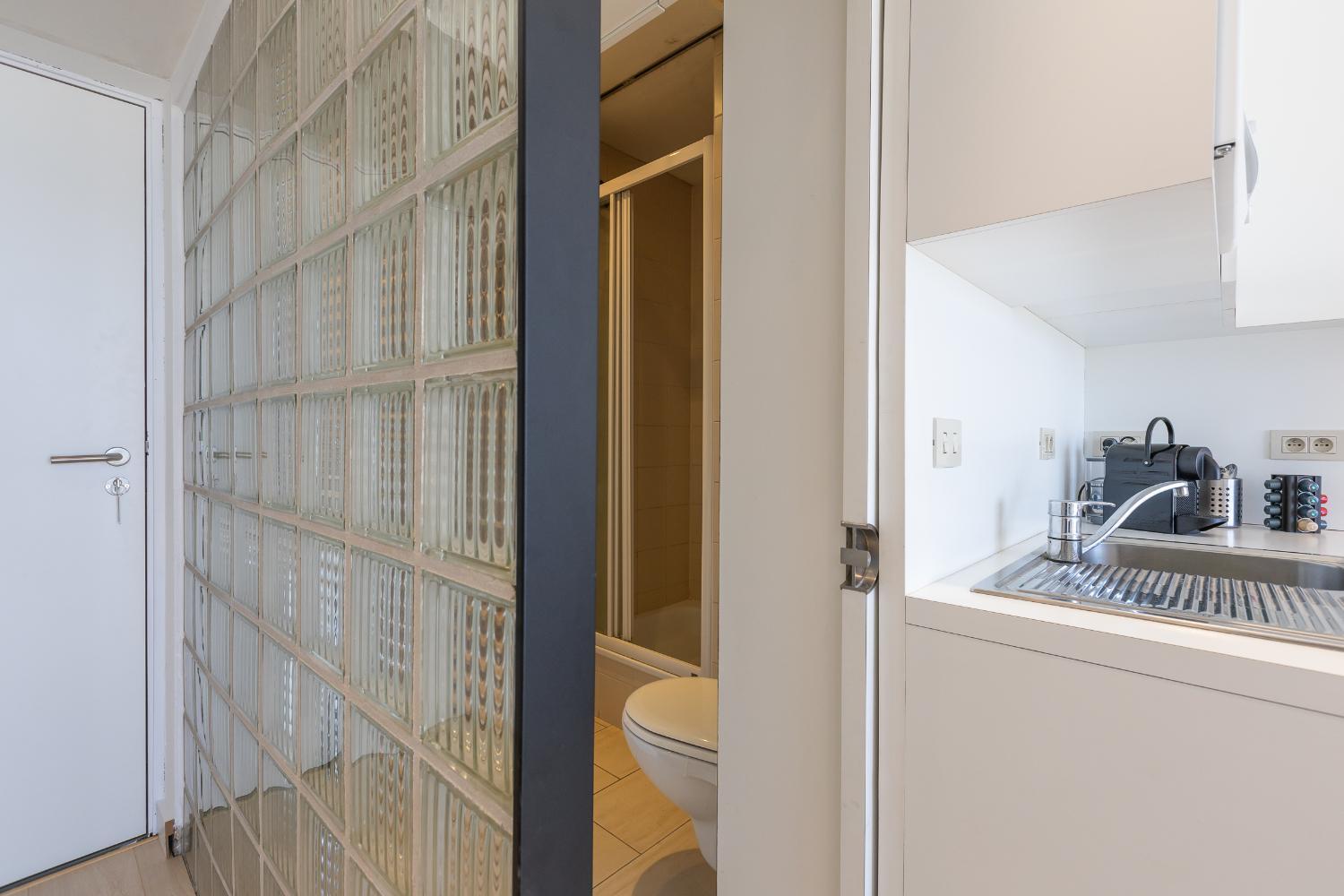 Studio Met Frontaal Zeezicht Middelkerke Esterno foto