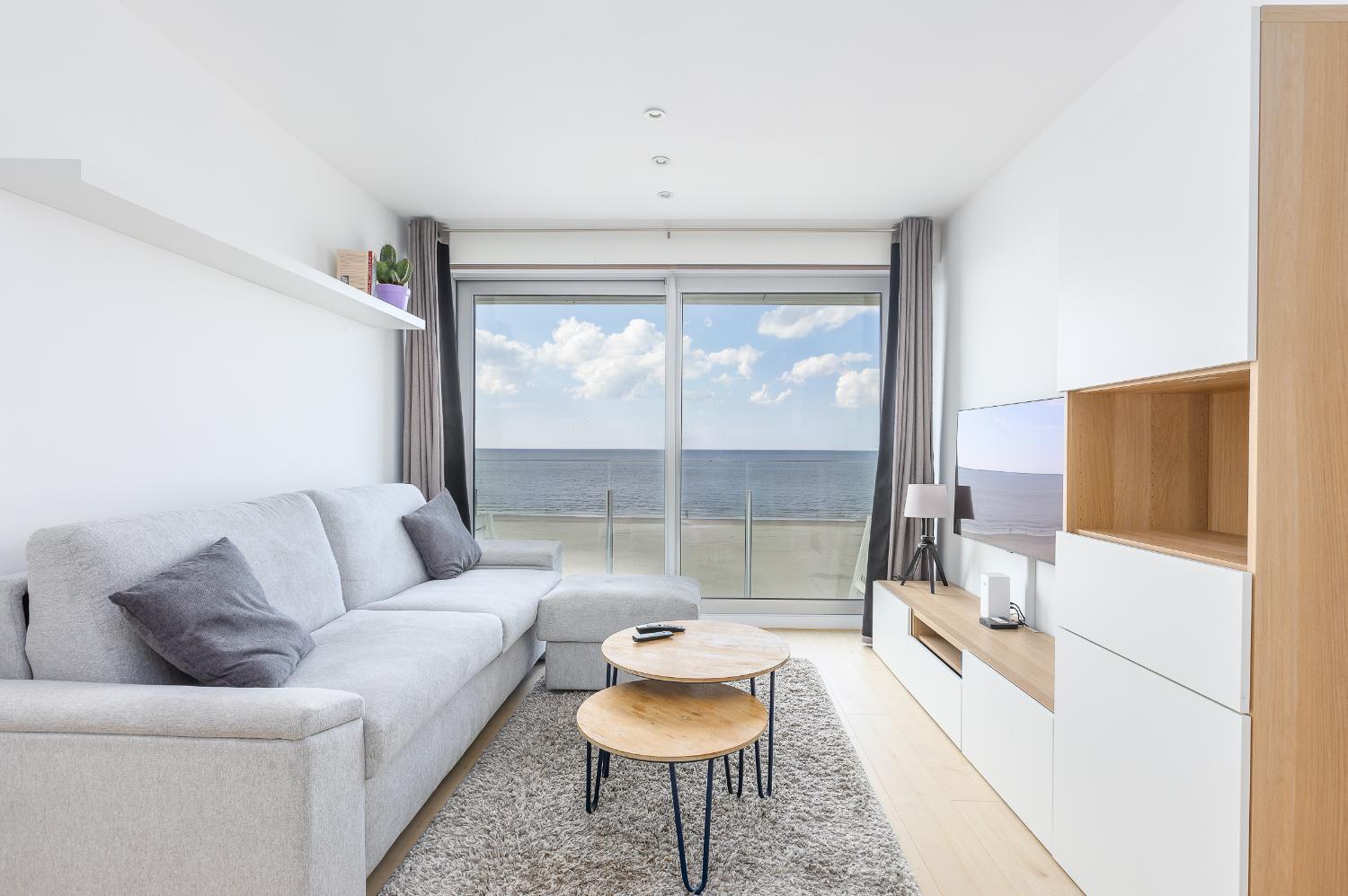 Studio Met Frontaal Zeezicht Middelkerke Esterno foto